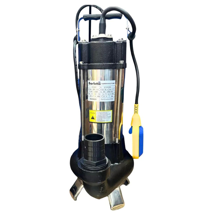 Bomba Sumergible Aguas Servidas 1.5 HP V1100F - BARLETTA