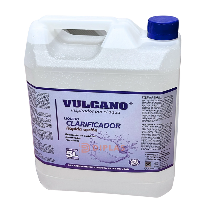 Clarificador para Piscina 5 Litros - Vulcano