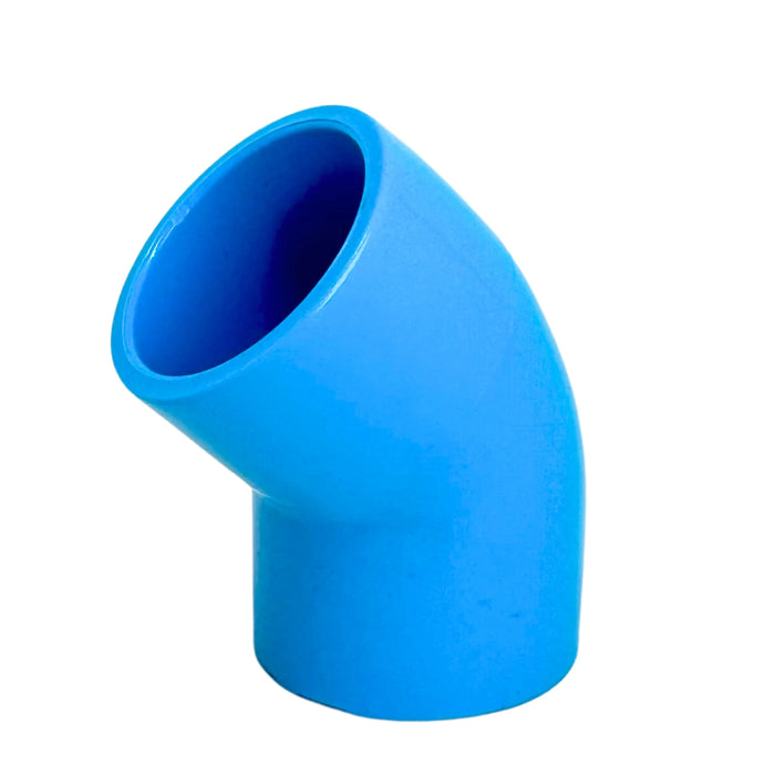 Codo PVC 50mm 45° - Hidraulico