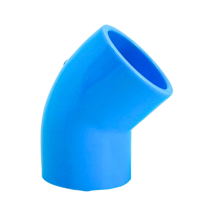 Codo PVC 90mm 45° - Hidraulico