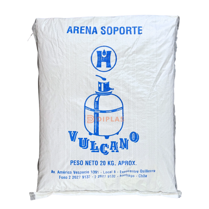 Piedra o Arena Soporte Carga Filtro Saco 20KG - Vulcano